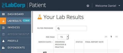 idp results|check your lab results online.